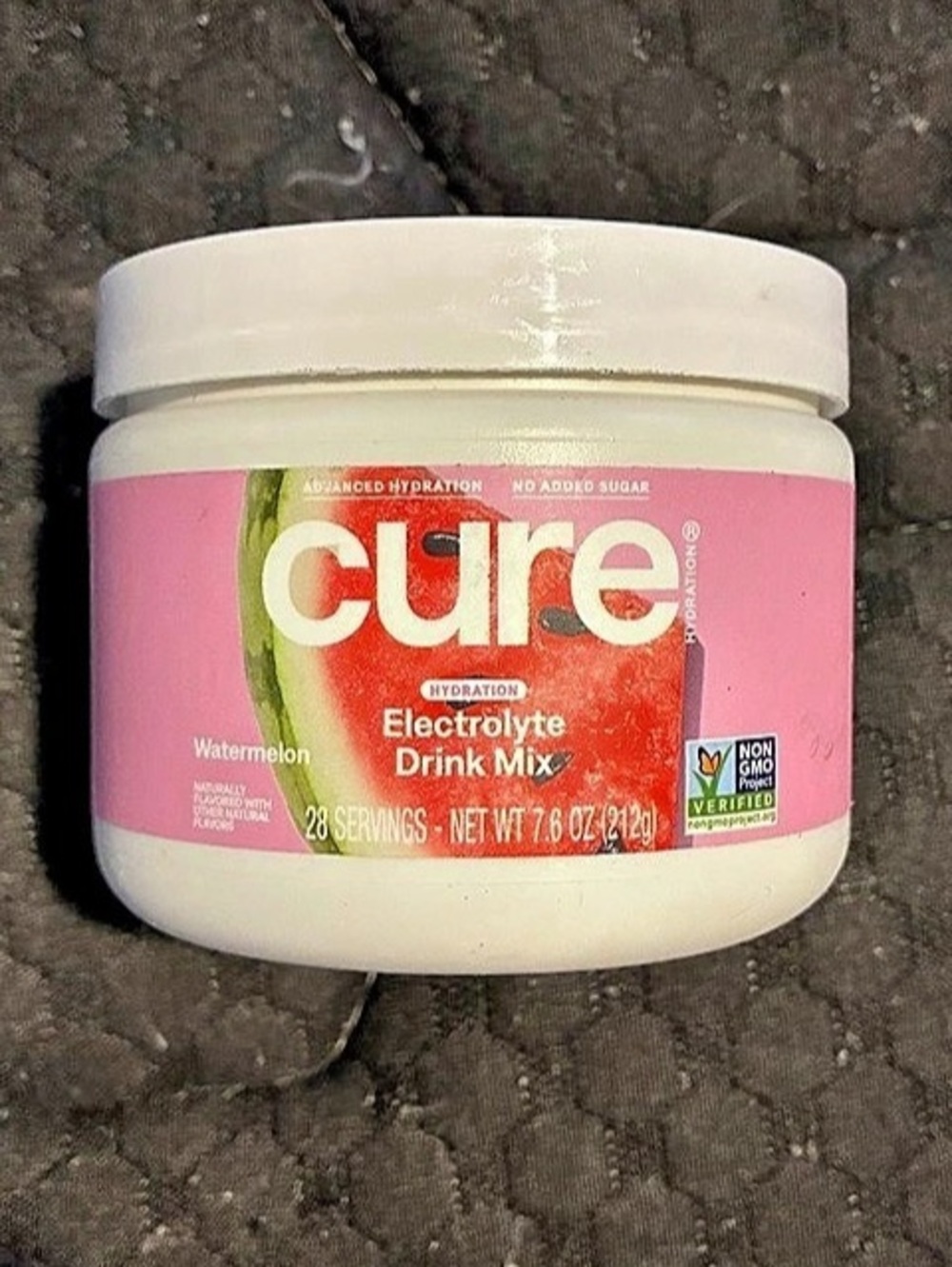 Cure Electrolytes Drink Mix - Watermelon 7.6 Oz